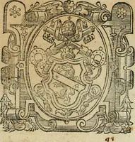 An illustration from Lvdovici Demontiosii Gallvs Romae hospes : vbi multa antiquorum monimenta explicantur, pars pristinae formae restituuntur : opus in quinque partes tributum (1585)
