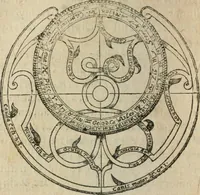 An illustration from L'vsage de l'vn et l'avtre astrolabe particvlier et vniversel. Expliqué tant en la declaration de leurs parties, qu'exposition fidelle & facile de leur practique en astronomie & geometrie (1625)