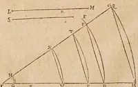 Picture 3 of 33 from L'vsage dv mecometre : qvi est vn instrvment geometrique, auec lequel on peut tres-facilement mesurer toutes sortes de longueurs & distances visibles : prendre & rapporter au petit pied le plan des villes, chasteaux & autres places : trasser tant sur le papier que sur la terre telles figures & fortifications qu'on voudra : faire toutes sortes de cartes tant geographiques que chorographiques : & pratiques toutes les autres operations d'arithmetique & de geometrie, qui se pratiquent auec le compas de proportion, la regle proportionelle, le graphometre & la boussole (1630), leaf 56