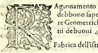 An illustration from L'vso della squadra mobile : con la quale per teorica, & pratica si misura geometricamente ogni distanza, altezza, e profondità : s'impara à perticare, liuellare, et pigliare in disegno le città, paesi, et prouincie : il tutto con le sue dimostrationi intagliate in rame (1615)