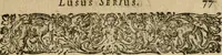 An illustration from Lvsvs serivs : quo Hermes sive Mercurius rex mundanorum omnium sub homine existentium, post longam disceptationem in concilio octovirali habitam, homine rationali arbitro, judicatus & constitutus est (1616)