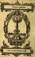 Picture 36 of 59 from Lychnocausia : sive Moralia facum emblemata : lights, morall emblems (1638), leaf 105