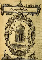 An illustration from Lychnocausia : sive Moralia facum emblemata : lights, morall emblems (1638)