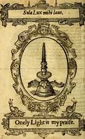 Picture 11 of 59 from Lychnocausia : sive Moralia facum emblemata : lights, morall emblems (1638), leaf 55