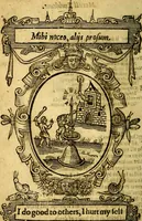 Picture 14 of 59 from Lychnocausia : sive Moralia facum emblemata : lights, morall emblems (1638), leaf 61