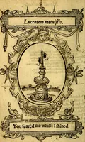 Picture 22 of 59 from Lychnocausia : sive Moralia facum emblemata : lights, morall emblems (1638), leaf 77