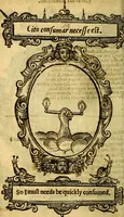 An illustration from Lychnocausia : sive Moralia facum emblemata : lights, morall emblems (1638)