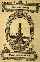 Picture 33 of 59 from Lychnocausia : sive Moralia facum emblemata : lights, morall emblems (1638), leaf 99