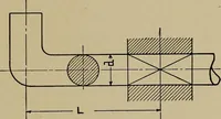 An illustration from Machine design; a manual of practical instruction in designing machinery for specific purposes, including specifications for belts, screws, pins, gears, etc., and many working hints as to operation and care of machines (1918)