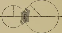 An illustration from Machine design; a manual of practical instruction in designing machinery for specific purposes, including specifications for belts, screws, pins, gears, etc., and many working hints as to operation and care of machines (1918)