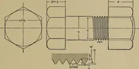 Picture 16 of 76 from Machine design; a manual of practical instruction in designing machinery for specific purposes, including specifications for belts, screws, pins, gears, etc., and many working hints as to operation and care of machines (1918), leaf 60