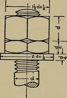 Picture 18 of 76 from Machine design; a manual of practical instruction in designing machinery for specific purposes, including specifications for belts, screws, pins, gears, etc., and many working hints as to operation and care of machines (1918), leaf 64