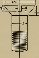 An illustration from Machine design; a manual of practical instruction in designing machinery for specific purposes, including specifications for belts, screws, pins, gears, etc., and many working hints as to operation and care of machines (1918)
