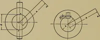 An illustration from Machine design; a manual of practical instruction in designing machinery for specific purposes, including specifications for belts, screws, pins, gears, etc., and many working hints as to operation and care of machines (1918)