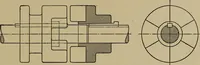 An illustration from Machine design; a manual of practical instruction in designing machinery for specific purposes, including specifications for belts, screws, pins, gears, etc., and many working hints as to operation and care of machines (1918)