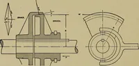 An illustration from Machine design; a manual of practical instruction in designing machinery for specific purposes, including specifications for belts, screws, pins, gears, etc., and many working hints as to operation and care of machines (1918)