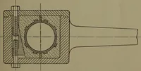 An illustration from Machine drawing, a practical guide to the standard methods of graphical representation of machines, including complete detail drawings of a duplex pump and of a direct-current generator (1920)