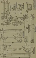 An illustration from Machine drawing, a practical guide to the standard methods of graphical representation of machines, including complete detail drawings of a duplex pump and of a direct-current generator (1920)