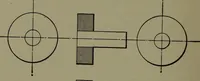 An illustration from Machine drawing, a practical guide to the standard methods of graphical representation of machines, including complete detail drawings of a duplex pump and of a direct-current generator (1920)