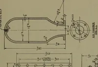 An illustration from Machine drawing, a practical guide to the standard methods of graphical representation of machines, including complete detail drawings of a duplex pump and of a direct-current generator (1920)