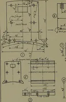 An illustration from Machine drawing, a practical guide to the standard methods of graphical representation of machines, including complete detail drawings of a duplex pump and of a direct-current generator (1920)