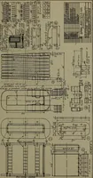 An illustration from Machine drawing, a practical guide to the standard methods of graphical representation of machines, including complete detail drawings of a duplex pump and of a direct-current generator (1920)