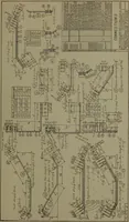 An illustration from Machine drawing, a practical guide to the standard methods of graphical representation of machines, including complete detail drawings of a duplex pump and of a direct-current generator (1920)
