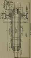 An illustration from Machine drawing, a practical guide to the standard methods of graphical representation of machines, including complete detail drawings of a duplex pump and of a direct-current generator (1920)