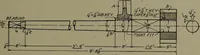 An illustration from Machine drawing, a practical guide to the standard methods of graphical representation of machines, including complete detail drawings of a duplex pump and of a direct-current generator (1920)