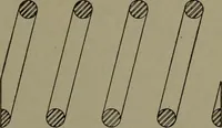 An illustration from Machine drawing, a practical guide to the standard methods of graphical representation of machines, including complete detail drawings of a duplex pump and of a direct-current generator (1920)