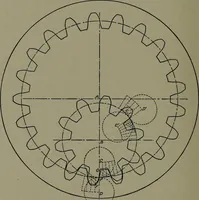 An illustration from Machine drawing; a practical guide to the standard methods of graphical representation of machines, including complete detail drawings of a duplex pump and of a direct-current generator (1914)