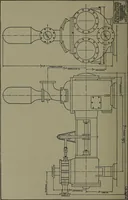 An illustration from Machine drawing; a practical guide to the standard methods of graphical representation of machines, including complete detail drawings of a duplex pump and of a direct-current generator (1914)