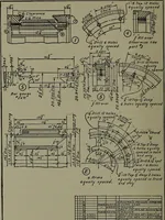 An illustration from Machine drawing; a practical guide to the standard methods of graphical representation of machines, including complete detail drawings of a duplex pump and of a direct-current generator (1914)