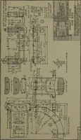 An illustration from Machine drawing; a practical guide to the standard methods of graphical representation of machines, including complete detail drawings of a duplex pump and of a direct-current generator (1914)