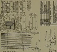 An illustration from Machine drawing; a practical guide to the standard methods of graphical representation of machines, including complete detail drawings of a duplex pump and of a direct-current generator (1914)