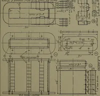 An illustration from Machine drawing; a practical guide to the standard methods of graphical representation of machines, including complete detail drawings of a duplex pump and of a direct-current generator (1914)