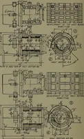 An illustration from Machine drawing; a practical guide to the standard methods of graphical representation of machines, including complete detail drawings of a duplex pump and of a direct-current generator (1914)