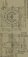 An illustration from Machine drawing; a practical guide to the standard methods of graphical representation of machines, including complete detail drawings of a duplex pump and of a direct-current generator (1914)