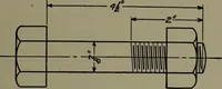An illustration from Machine drawing; a practical guide to the standard methods of graphical representation of machines, including complete detail drawings of a duplex pump and of a direct-current generator (1914)