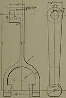 An illustration from Machine drawing; a practical guide to the standard methods of graphical representation of machines, including complete detail drawings of a duplex pump and of a direct-current generator (1914)