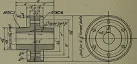 An illustration from Machine drawing; a practical guide to the standard methods of graphical representation of machines, including complete detail drawings of a duplex pump and of a direct-current generator (1914)