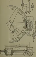 An illustration from Machine drawing; a practical guide to the standard methods of graphical representation of machines, including complete detail drawings of a duplex pump and of a direct-current generator (1914)