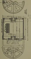 An illustration from Machine drawing; a practical guide to the standard methods of graphical representation of machines, including complete detail drawings of a duplex pump and of a direct-current generator (1914)