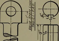 An illustration from Machine drawing; a practical guide to the standard methods of graphical representation of machines, including complete detail drawings of a duplex pump and of a direct-current generator (1914)