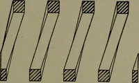 An illustration from Machine drawing; a practical guide to the standard methods of graphical representation of machines, including complete detail drawings of a duplex pump and of a direct-current generator (1914)