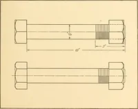 An illustration from Machine drawing; a text and problem book for technical students and draftsmen (1921)
