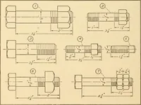 An illustration from Machine drawing; a text and problem book for technical students and draftsmen (1921)