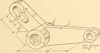 An illustration from Machine drawing; a text and problem book for technical students and draftsmen (1921)