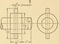 An illustration from Machine drawing; a text and problem book for technical students and draftsmen (1921)