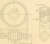 An illustration from Machine drawing; a text and problem book for technical students and draftsmen (1921)